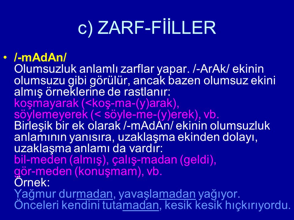 ZARF F LLER. ppt indir